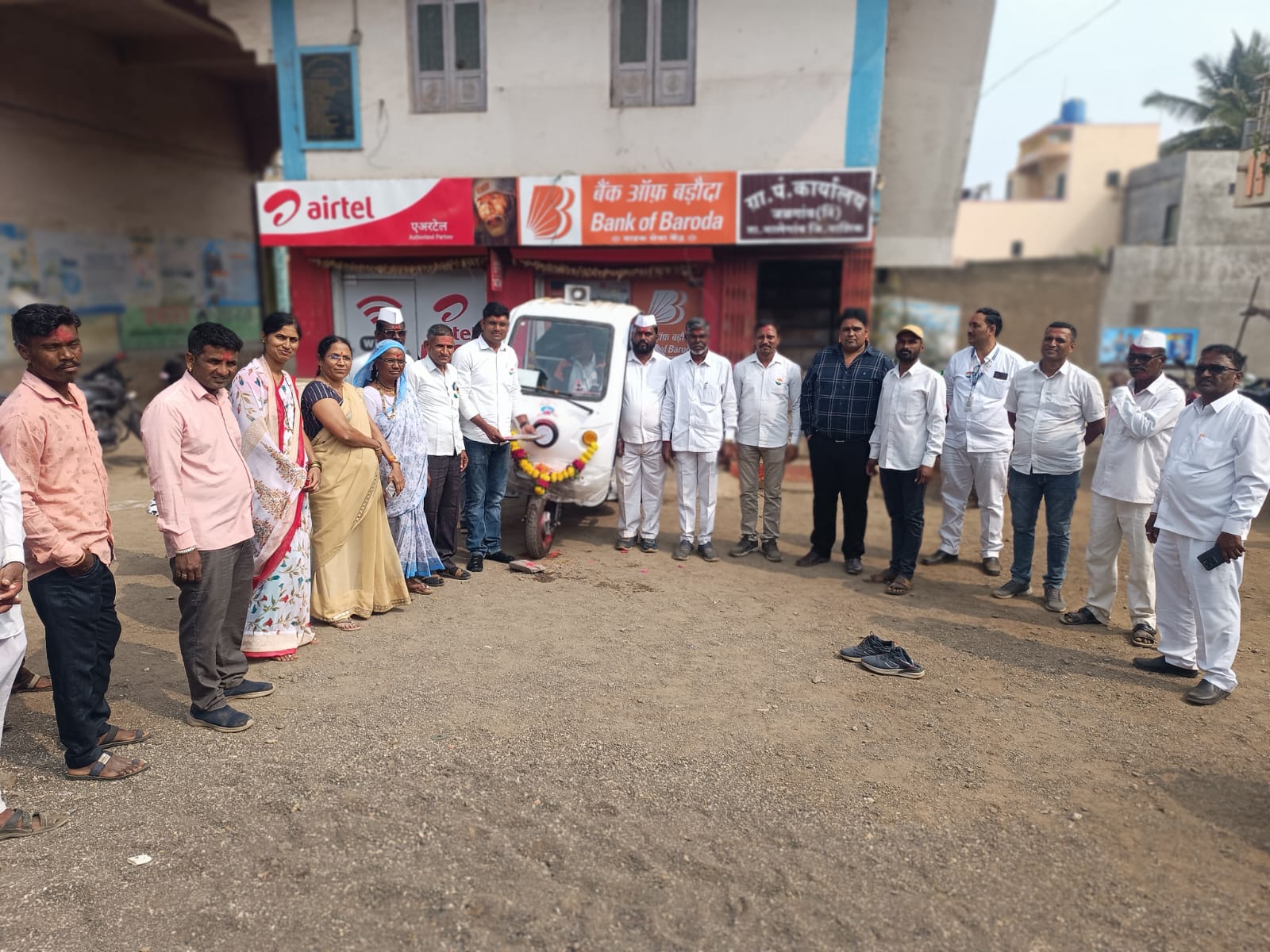 दि.२६/०१/२०२६ रोजी ई-रिक्षा चे उद्घाटन 