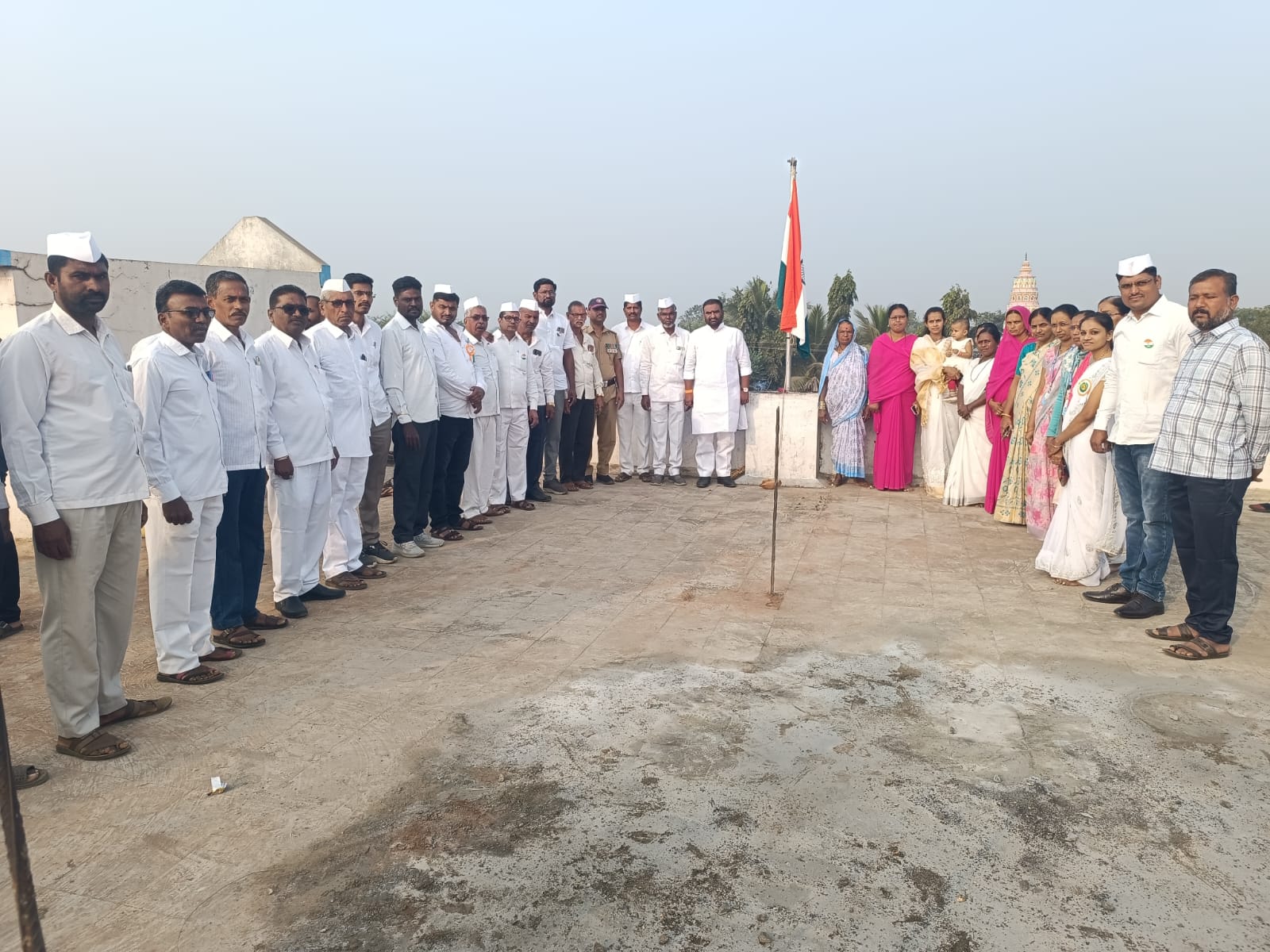 26 जानेवारी २०२६ ध्वजारोहण साजरा 