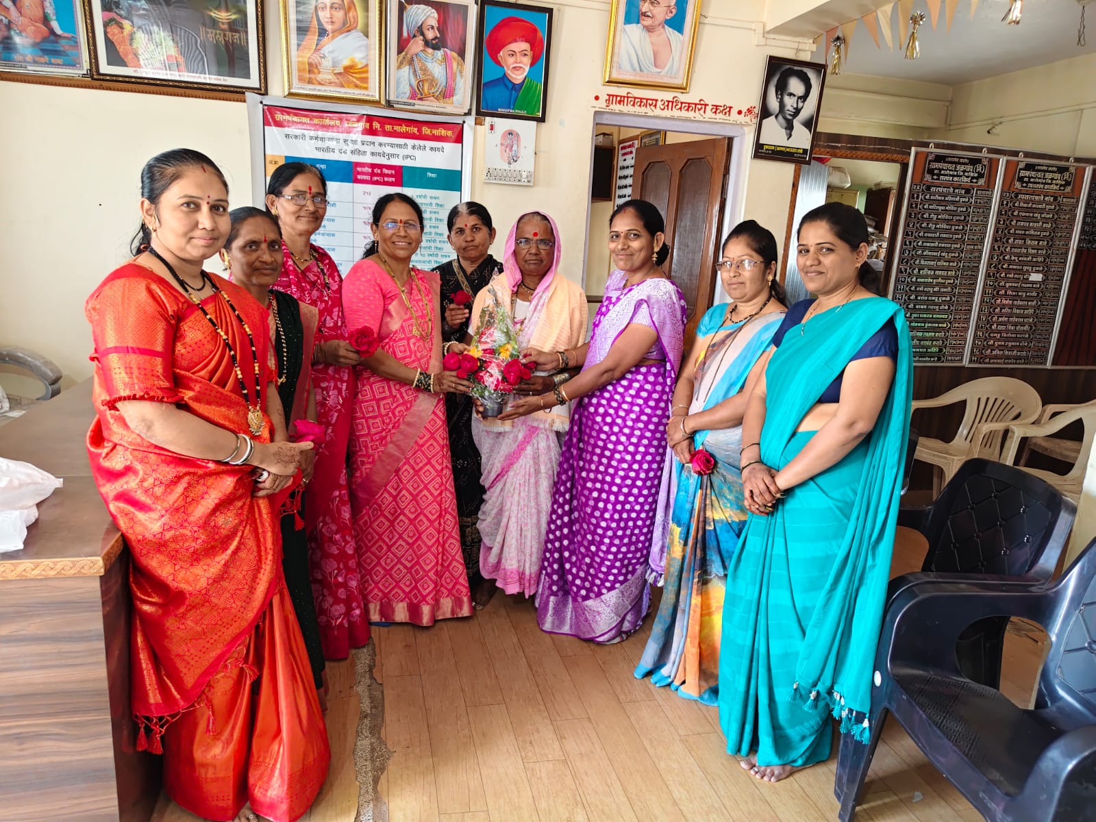 जागतिक महिला दिनानिमित्त महिला सभा घेण्यात आली दि.०८/०३/२०२६ 