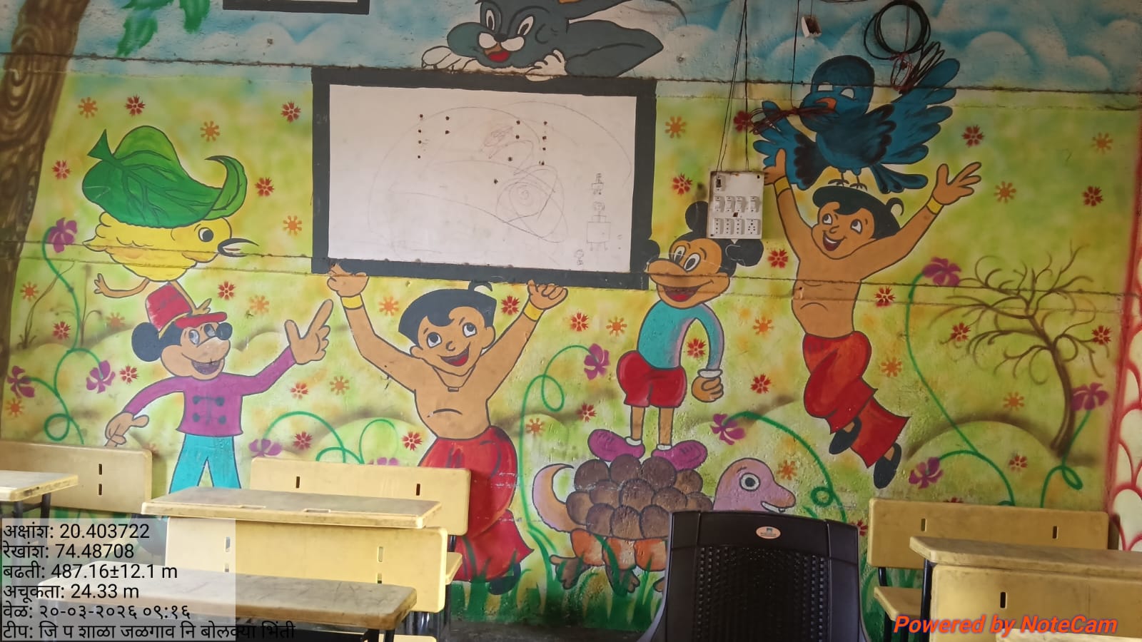 जि.प.शाळा जळगाव (नि) बोलक्या भिंती 